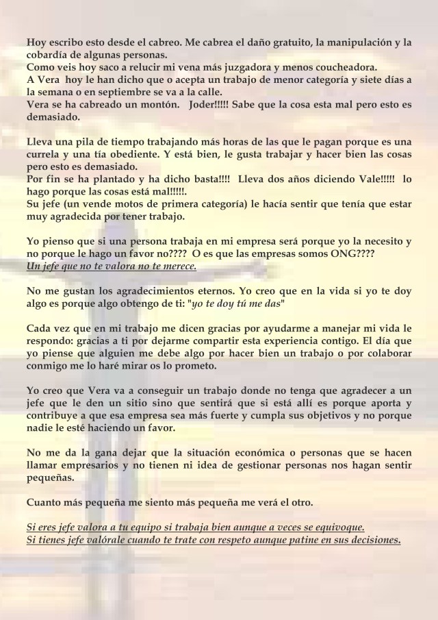 ESTOY AQUÍ PORQUE YO LO VALGO